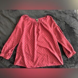 J. Crew Polka Dot Blouse